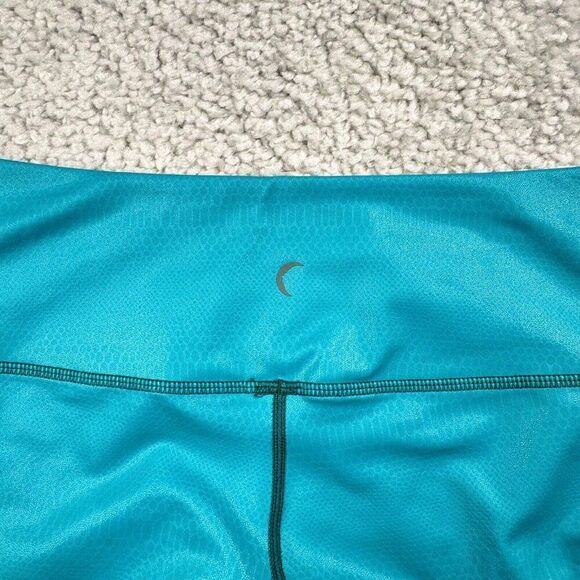 Zyia Teal Venom Metallic Ombre Light N Tight Hi Rise Legging - Picture 9 of 13